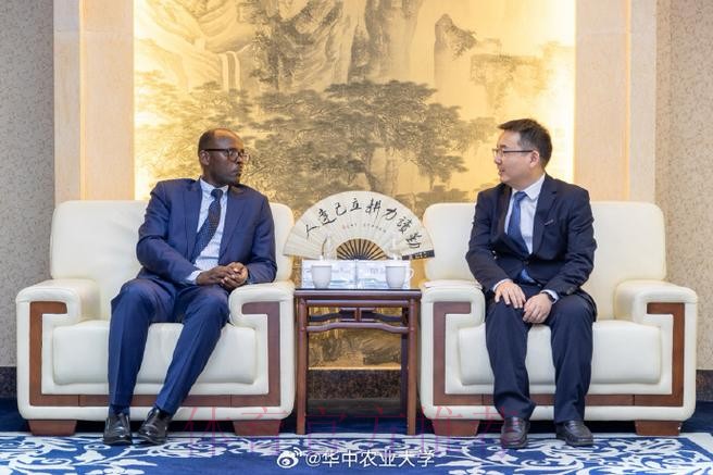 张剑会见美国国际管理集团董事长麦克·杜兰